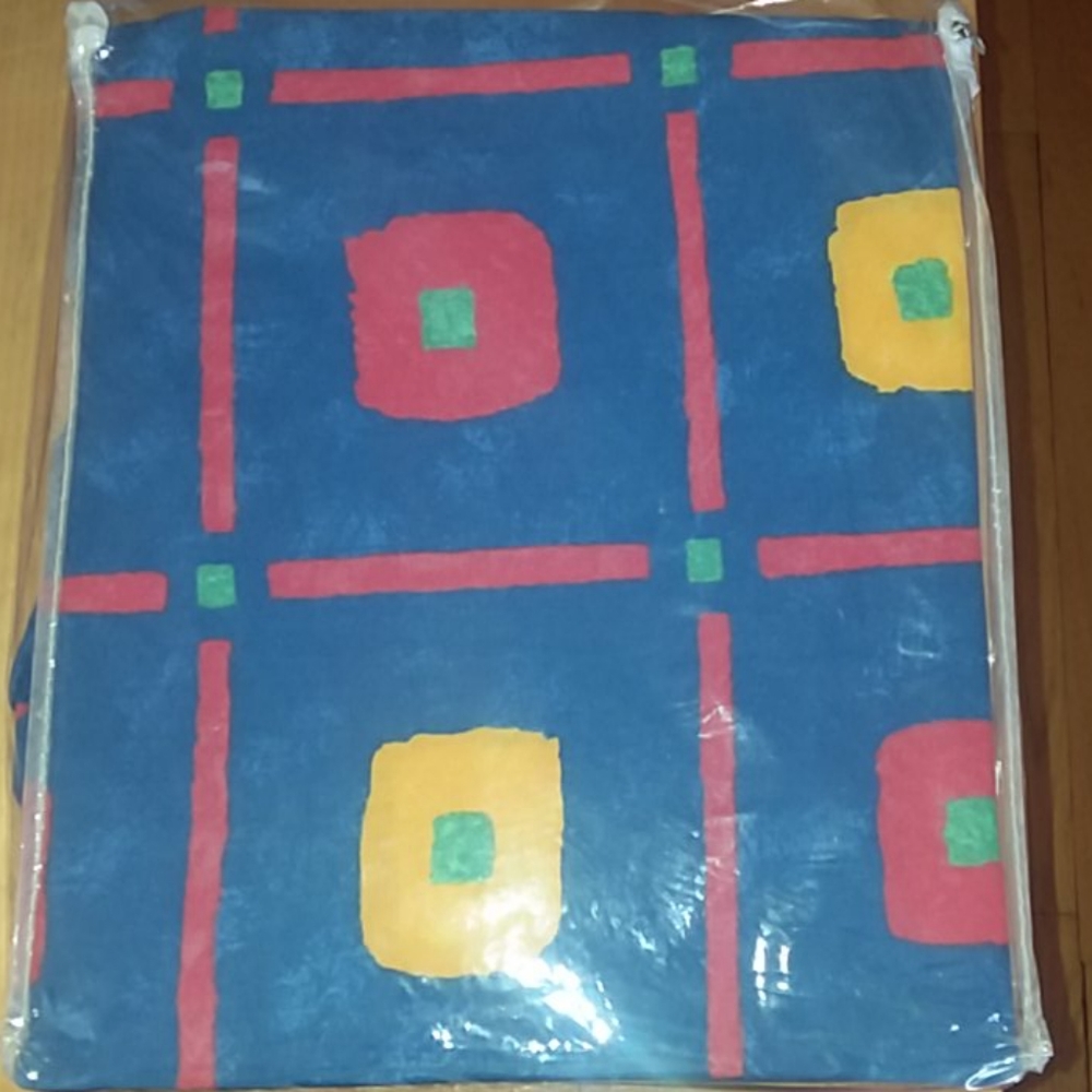 Futon cover with design